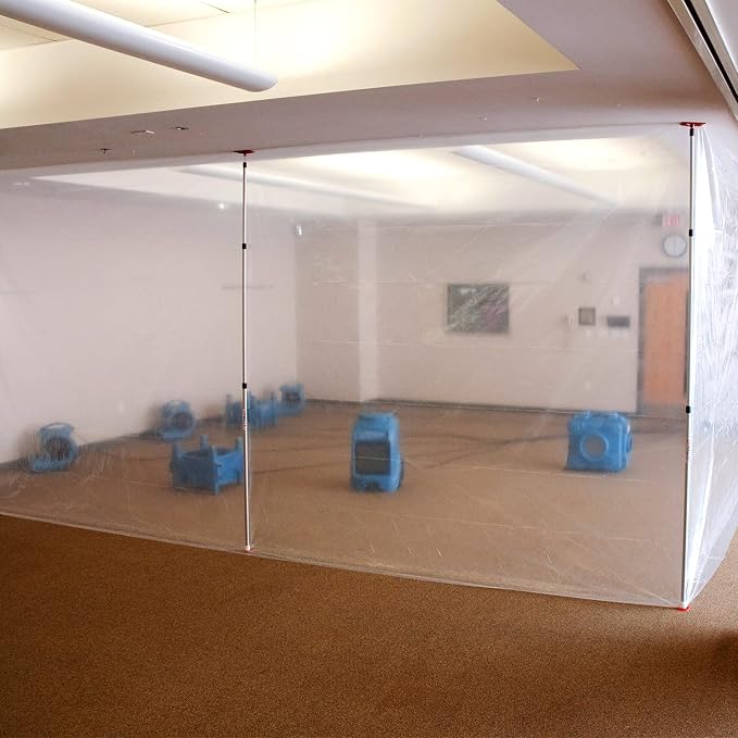 ZIPWALL SLP6 12 foot Spring Loaded Poles - Image 6