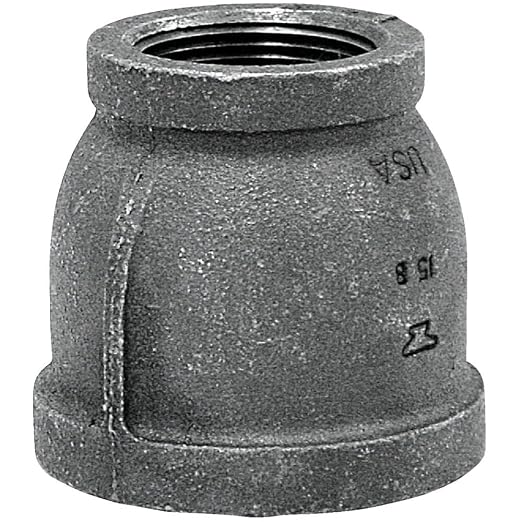 Anvil 8700134409, Malleable Iron Pipe Fitting, 1-1/4" x 1" NPT Female by Anvil+International