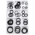 Silicone Universal Black O-Ring Sealing Gasket Washer Seal Assortment Set by StandardAutoPart