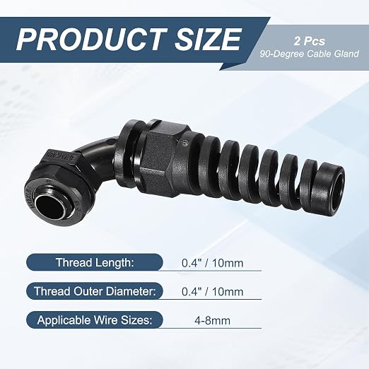 MECCANIXITY 2Pcs M10 Cable Gland - Image 2