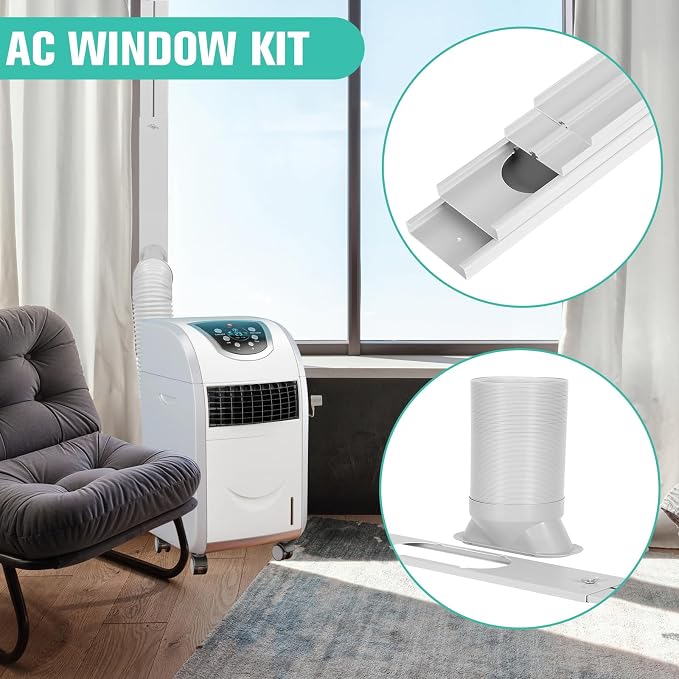 Portable Air Conditioner Window Vent Kit - Image 5