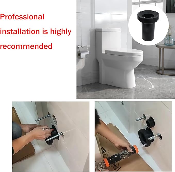 Toilet Drain Pipe Adapter, For Bathroom Toilet Installation, Straight Pipe - Image 4