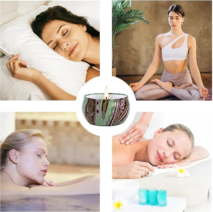 2 Pack Scented Candles, 2.5 oz Aromatherapy Candles - Image 6