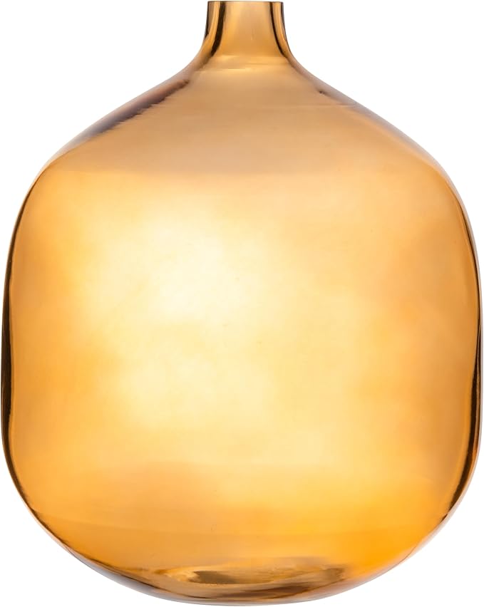 Modern Clear Tinted Glass Vase - Image 3