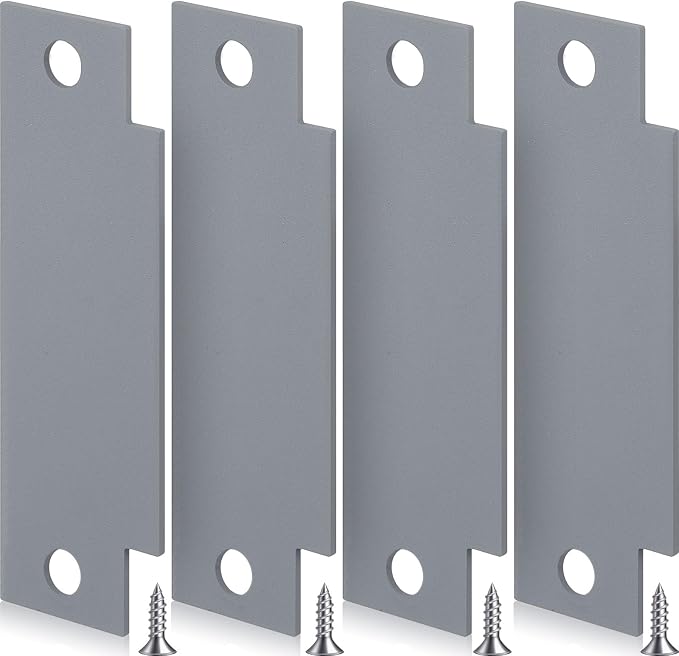 Zonon 4 Pcs Door Strike Plate Filler by Zonon