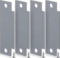 Zonon 4 Pcs Door Strike Plate Filler by Zonon