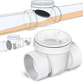 Tondiamo 3 Inch Backwater Valve Drain Backflow Preventer Valve Prevent Sewage by Tondiamo