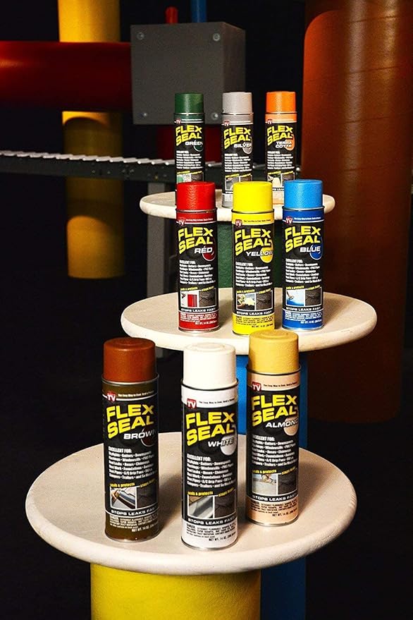 Flex Seal, 14 oz, Stop Leaks Instantly, Waterproof Rubber Spray On Sealant - Image 9