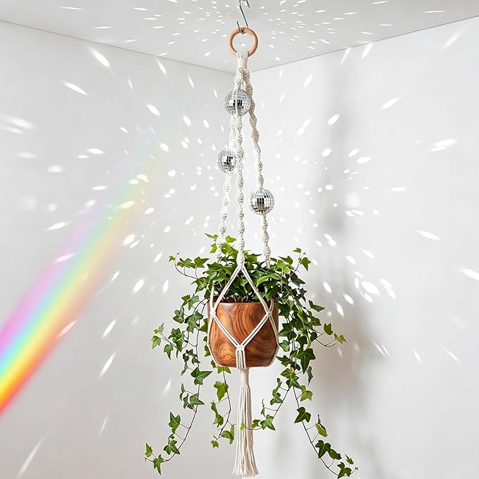 Shappy 1 Pack Boho Macrame Plant Hanger by Shappy