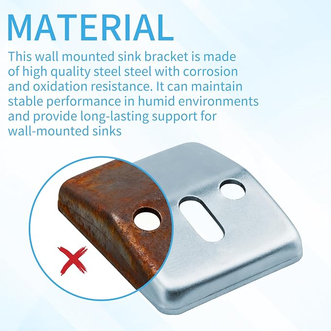 13-1705 Wall Hung Sink Hanger Bracket - Image 6
