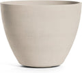 Lupo Tapered Indoor/Outdoor Planter, 20x15in Sand Stone by Cosapots