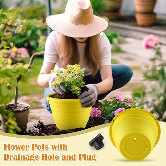 RooTrimmer 3 Pack 11 Inch Plant Pots - Image 4