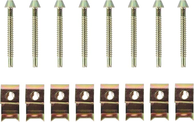 Rhbamoa Sink Clips, Top Mount Sink Brackets 8 Pack Kit - Image 7