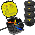 MIARALA Black Open Splice Junction Box | Electrical Splice Box Wire Junction Box by MIARALA