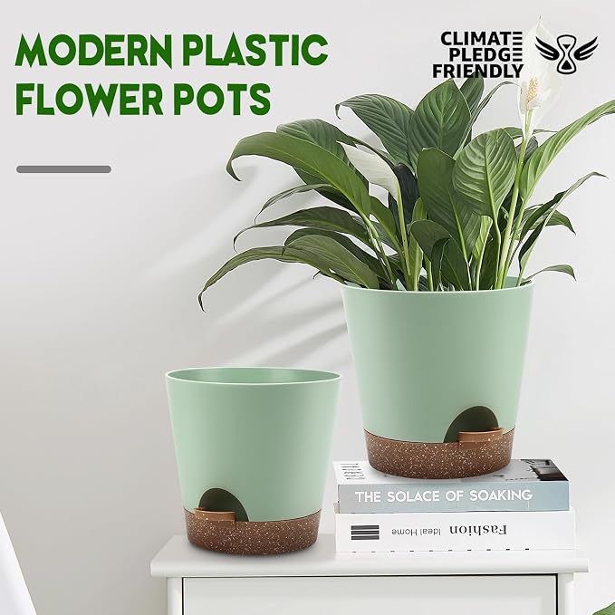 YNNICO Indoor Self Watering Planters - Image 4