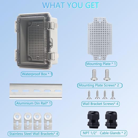 Waterproof Junction Box, ABS Plastic Electrical Box - Image 6