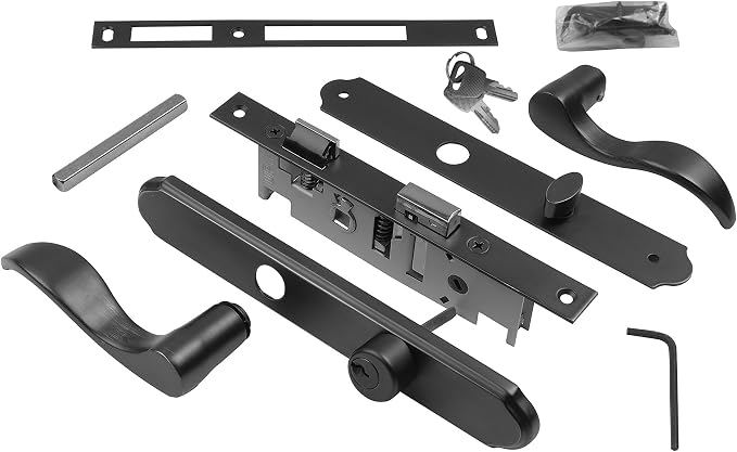 ReigaHood US Flat Slot Storm Door Handle Complete Set Fits - Image 6