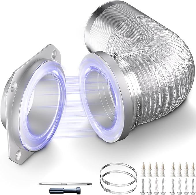 Magnetic Dryer Vent MV-180 Connector Kit, 4 Inch by Unknown