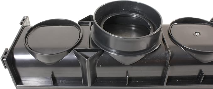 URA WATER - Model UA-100 - Drainage Trench Set - Channel Drain - Black Plastic - Image 6