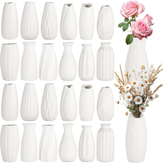 Ceramic Bud Vases by Unknown