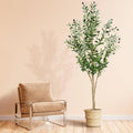 6ft Faux Olive Tree, Artificial Olive Tree Indoor, High Imitation Silk Plant by Unknown