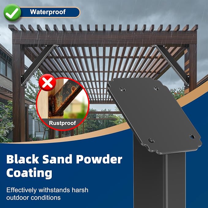 45 Degree Angle Support Bracket, Pergola Bracket - Image 6