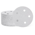 HARFINGTON 50 Pcs 5 Inch Sanding Disc 5 Hole 400 Grit White Aluminum Oxide | by HARFINGTON