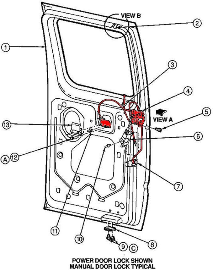 Side Hinged Door Latch Assembly compatible - Image 2
