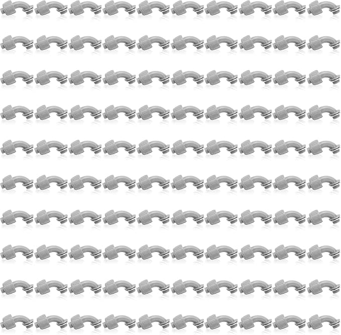 BBTO 100 Pieces 1/2 Inch Liquid Tight Connector Flexible Non Metallic by BBTO
