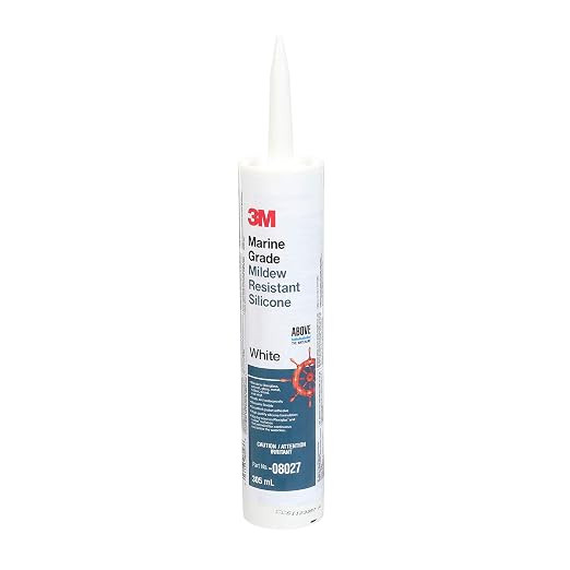 3M Marine Grade Silicone Sealant, 10.3 fl oz, Cartridge | by 3MIndustrial