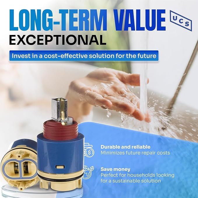 Hain-Yo JH02BJ Belanger FC9AC008C Original 40mm Faucet Cartridge | Ceramic - Image 6