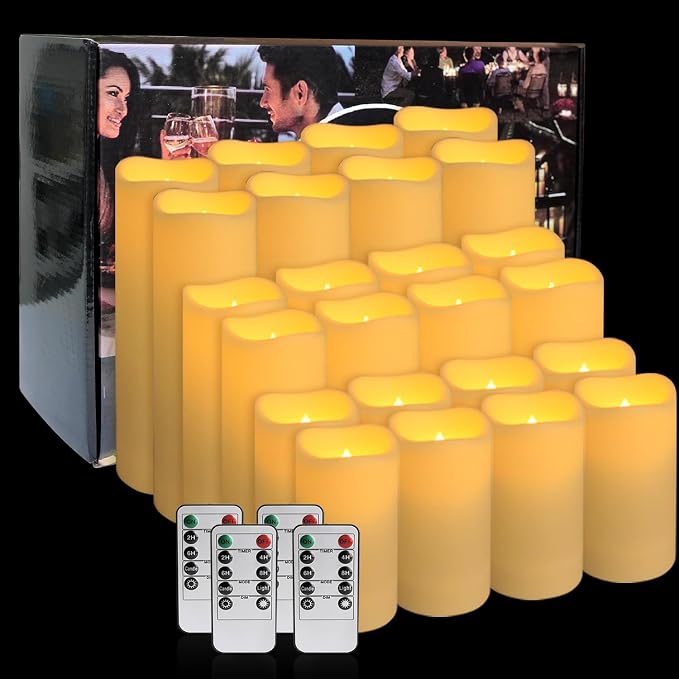 24-Pack LED Flameless Candles - Image 4