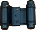 Self Closing Double Action Spring Door Hinge Saloon Matte Black 2 Inch by HingeOutlet