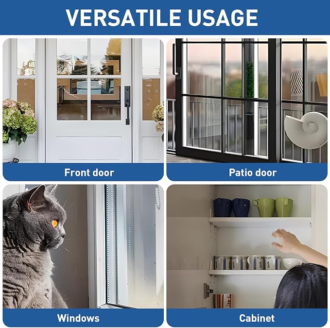 Weather Stripping Door Seal Strip, Self-Adhesive Pile Brush Weatherstripping - Image 5