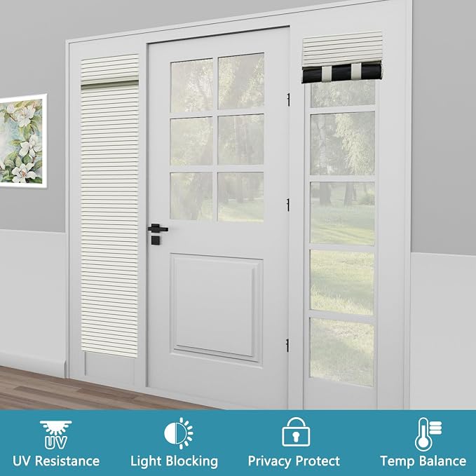 Muamar Side Curtains, Small Window Curtains, Privacy Shades - Image 7