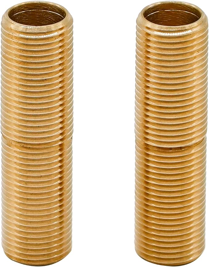 Brass Pipe Adapter Plumbing, G1/2" Male Thread to NPT1/2" Male Pipe Fitting - Image 4