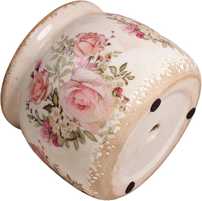 Xiaan Jiaju Vintage Victorian Ceramic Planter & Vase - Image 7