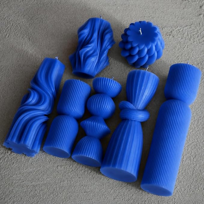 7-Pack Pillar Candles - Image 5
