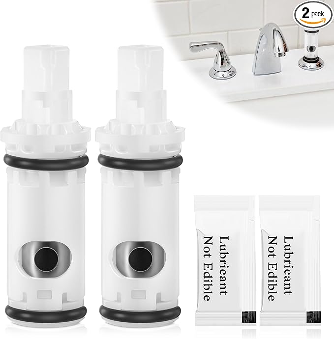 2 Pcs Faucet Cartridge Replacement Kit Compatible by Avenuebool