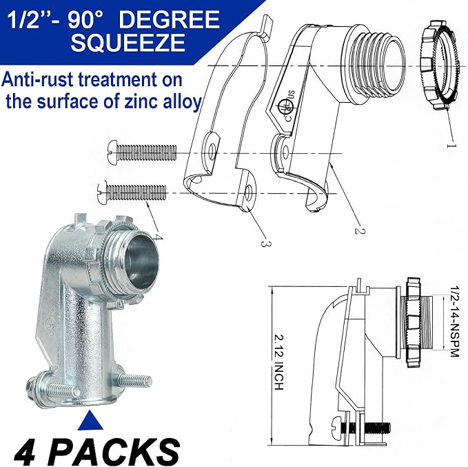 Yariwiz Steel Conduit Kit Include 8 Pieces Couplings - Image 4