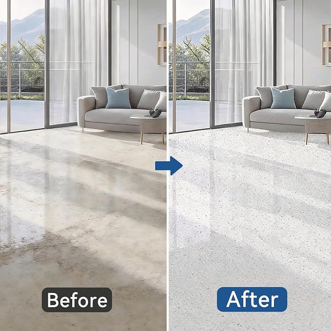 YOA Epoxy Colored Sand Self Leveling Flat Floor Paint, Two-Part Resin Kit - Image 7