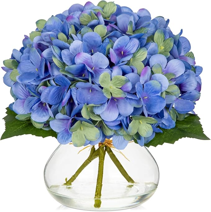 Hollyone Hydrangea Artificial Flowers by Hollyone