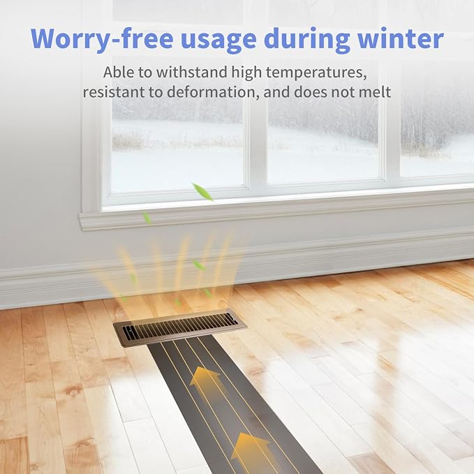 Howeall 2x14 Inch Floor Register - Image 5