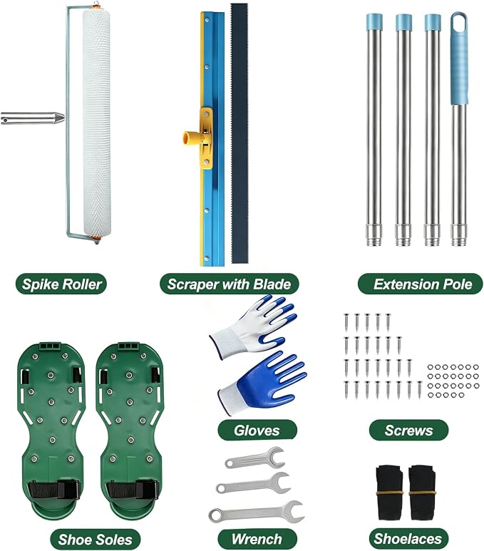 Complete Self Leveling Cement Tool Kit，Floor Leveling Tools - Image 5