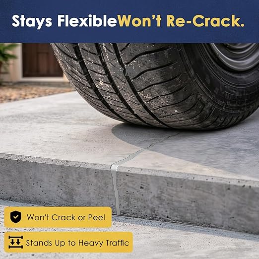 Self-Leveling Concrete Crack Filler – High Elasticity Cement Sealant | - Image 4