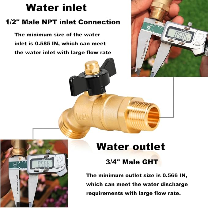 1/2" Male NPT inlet Connection - Image 4