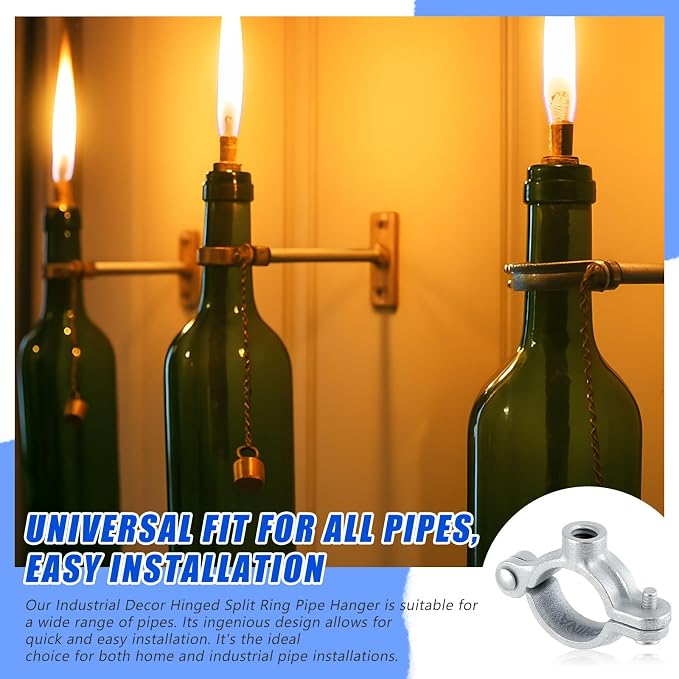 20 Pack 3/4" Split Ring Pipe Hanger - Image 5