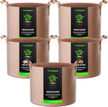 VIVOSUN 5-Pack 5 Gallon Plant Grow Bags Fabric Pots by Unknown