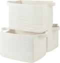 OIASKET Storage Basket for Organizing, Woven Baskets for Storage, Rectangle by OIASKET