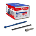 3/16 x 3-1/4" Hex Head Blue Concrete Screw Anchors by Unknown